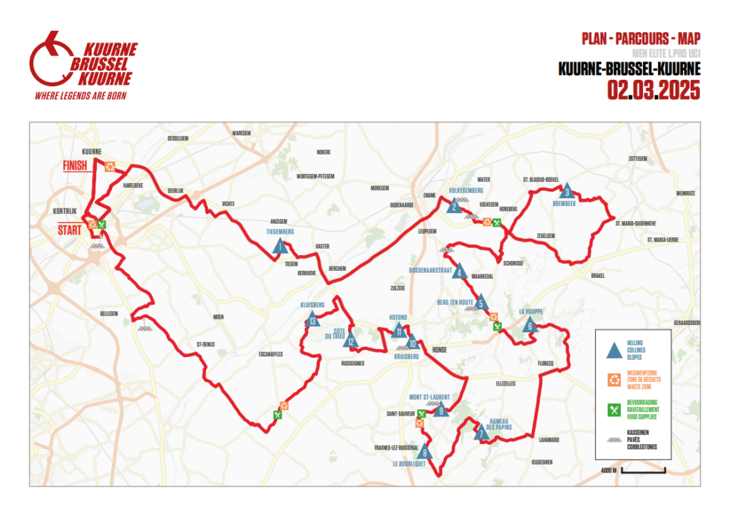 Plan Parcours KBK Elite 2025