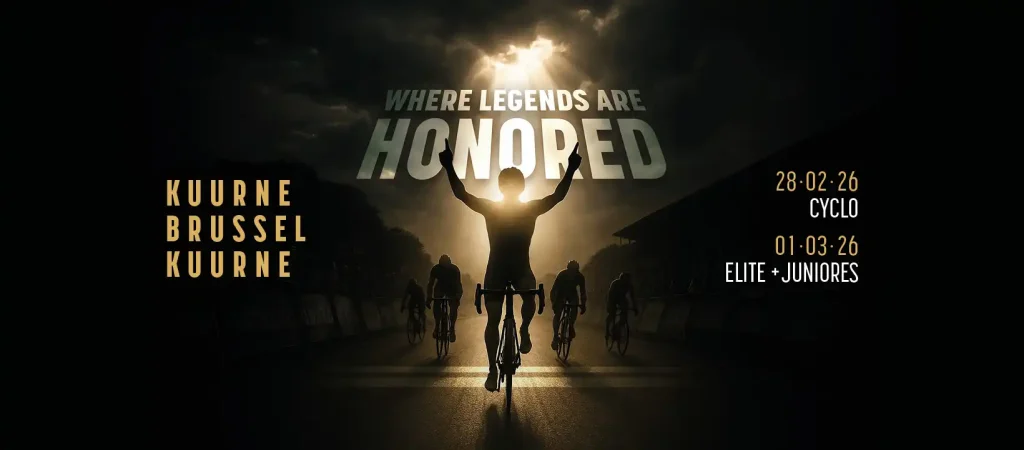 Campagnebeeld KBK 2026 - Where Legends Are Honored
